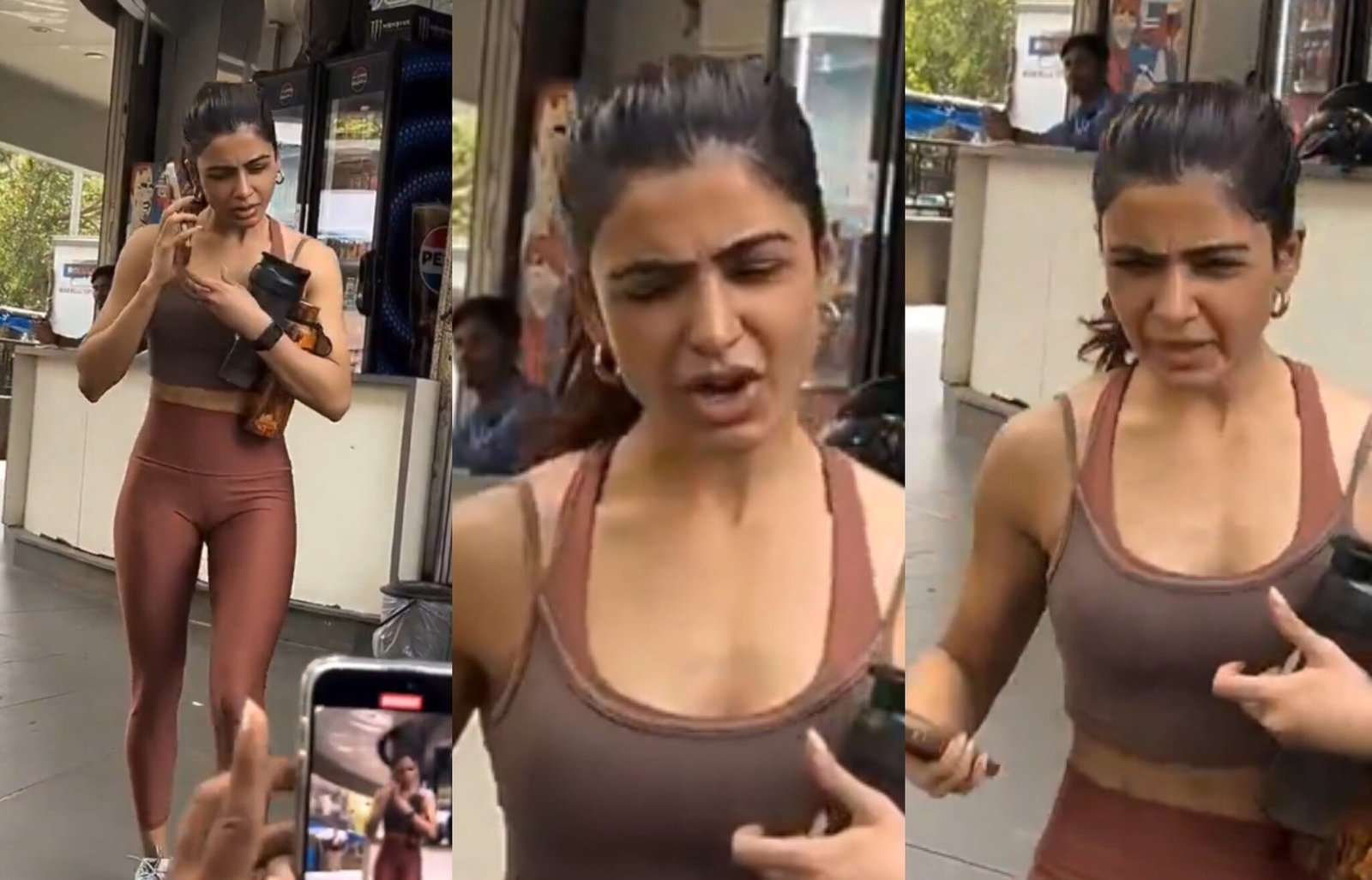 “Samantha Shouts At Paparazzi